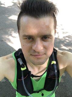 Paweł durante Zamczyska Trail 2020