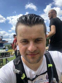 Paweł durante Ultramaraton Jaga-Kora 2020