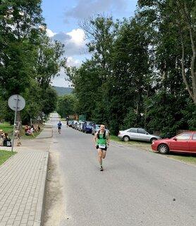 Paweł durante Ultramaraton Magurski 2020
