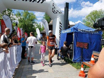 Sebastian durante Zakopiański weekend biegowy z Sokołem 2021