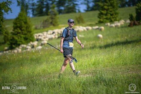 Marcin durante Pieniny Ultra-Trail 2021