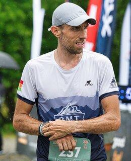 Marcin durante XRun - Wyspowy Trail 2021