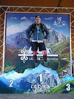 Tomasz durante Janosik Ultra Race 2021
