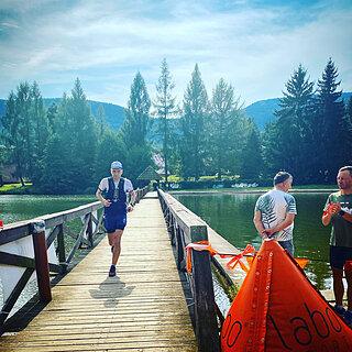 Rafał durante Garmin Ultra Race Radków 2021
