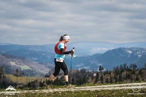 Agnieszka durante Pieniny Ultra-Trail 2022