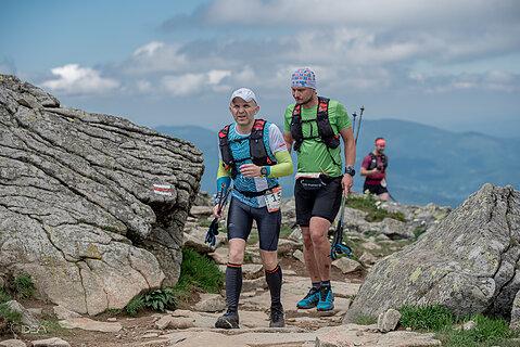 Andrzej durante Ultramaraton Babia Góra 2022