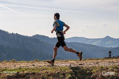 Miłosz durante Pieniny Ultra-Trail 2023