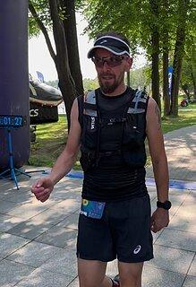 Łukasz durante XRun - Wyspowy Trail 2023