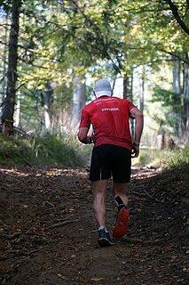 Piotr durante Ekstremalny Półmaraton Górski 2023