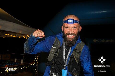 Grzegorz durante Łemkowyna Ultra-Trail® 2023
