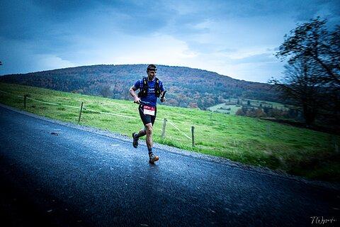 Michał durante Łemkowyna Ultra-Trail® 2023