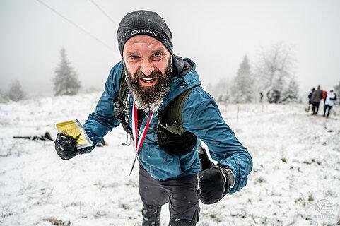 Grzegorz durante Półmaraton Górski Orzeł 2023