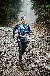 Jarosław durante Baran Trail Race Zima 2024