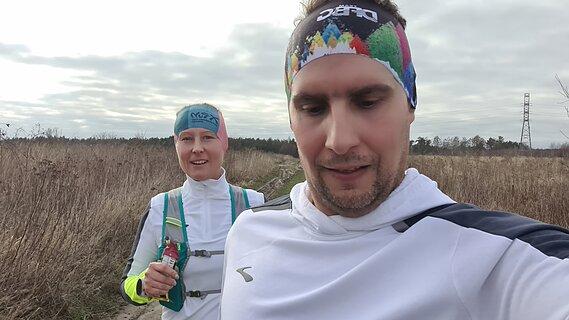 Eryk durante Ultramaraton Zielonogórski Nowe Granice 2024