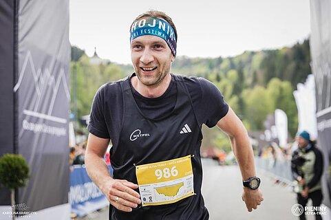 Jakub durante Pieniny Ultra-Trail 2024