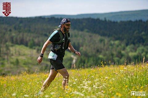 Grzegorz durante Ultramaraton Jaga-Kora 2024