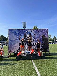 Elżbieta durante Festiwal Biegowy Ultra Way 2024
