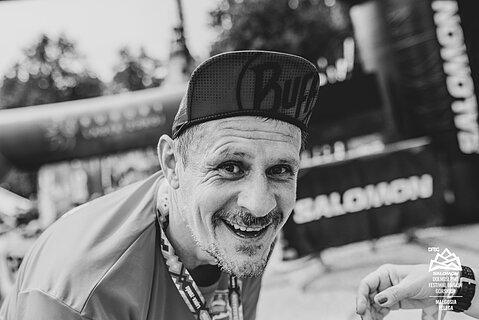 Tomasz durante Dolnośląski Festiwal Biegów Górskich 2024