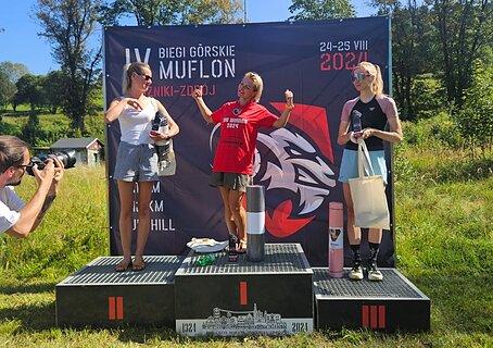 Ewelina durante Biegi Górskie Muflon 2024
