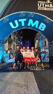 Krzysztof durante UTMB 2024