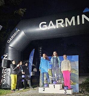 Ewelina durante Diablak SkyMarathon 2024
