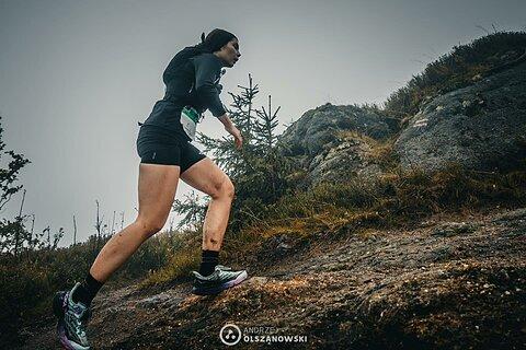 Agata durante Baran Trail Race 2024