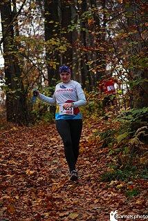 Katarzyna durante Grand Prix Krakowa w biegach górskich 2024