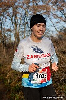 Katarzyna durante Grand Prix Krakowa w biegach górskich 2024