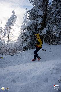 Miron durante Winter Trail Małopolska 2024