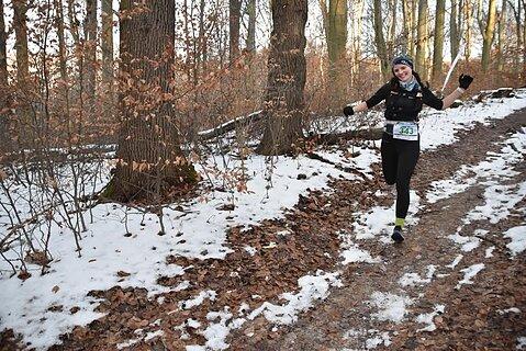 Andżelika durante Ultramaraton Annogórski 2025
