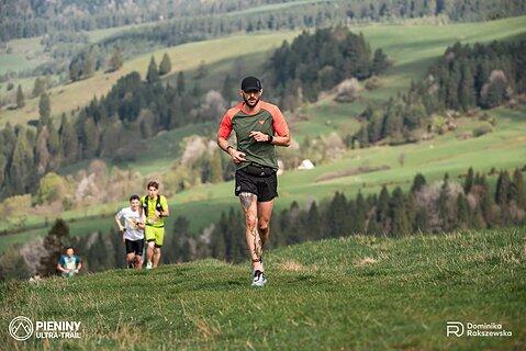 Damian durante Pieniny Ultra-Trail 2025