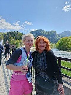 Ewelina durante Pieniny Ultra-Trail 2025