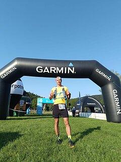 Damian durante Garmin Ultra Race Myślenice 2025