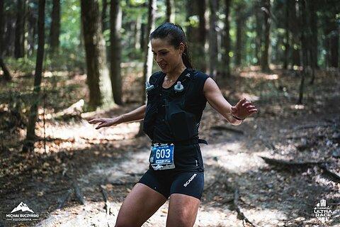 Katarzyna durante Garmin Ultra Race Myślenice 2025