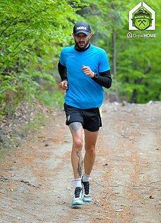 Damian durante Ultramaraton Beskidzki Topór 2025