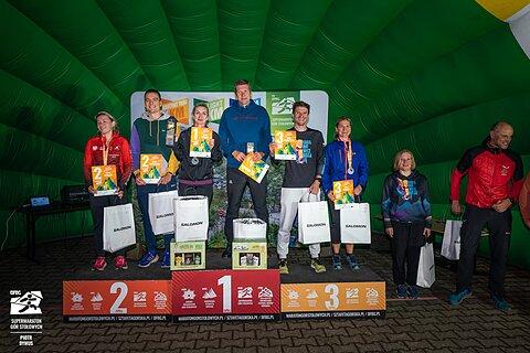Ewelina durante Supermaraton Gór Stołowych 2025