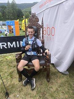 Rafał durante Garmin Ultra Race Radków 2025