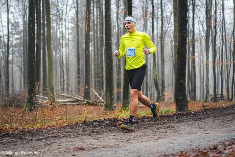 Damian durante Garmin Ultra Race Gdańsk 2025