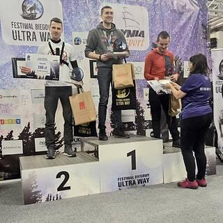 Radosław durante Zimowy Festiwal Biegowy Ultra Way 2026