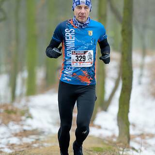 Damian durante Bieruński Bieg Utopca 2026