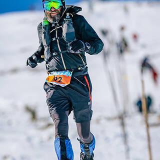 Grzegorz durante Zimowy Ultramaraton Karkonoski 2025