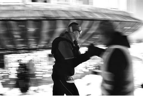Michał durante Zimowy Ultramaraton Karkonoski 2026