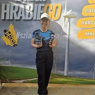 Małgorzata durante Biegi Hrabiego 2026