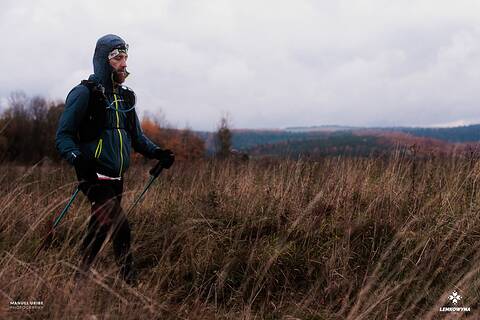 Rafał durante Łemkowyna Ultra-Trail® 2025