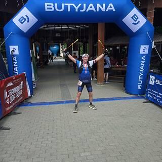 Paweł durante Ultramaraton Jaga-Kora 2026