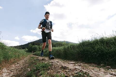 Piotr durante Ultra-Trail® Małopolska 2026
