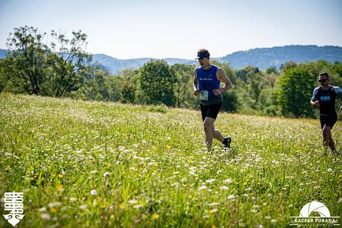 Adam durante Ultramaraton Jaga-Kora 2026