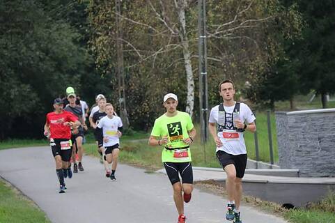 Michał durante Bieg Niezłomnych 2018