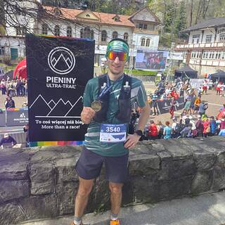 Michał durante Pieniny Ultra-Trail 2026