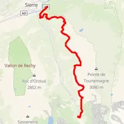 Mapa del recorrido
